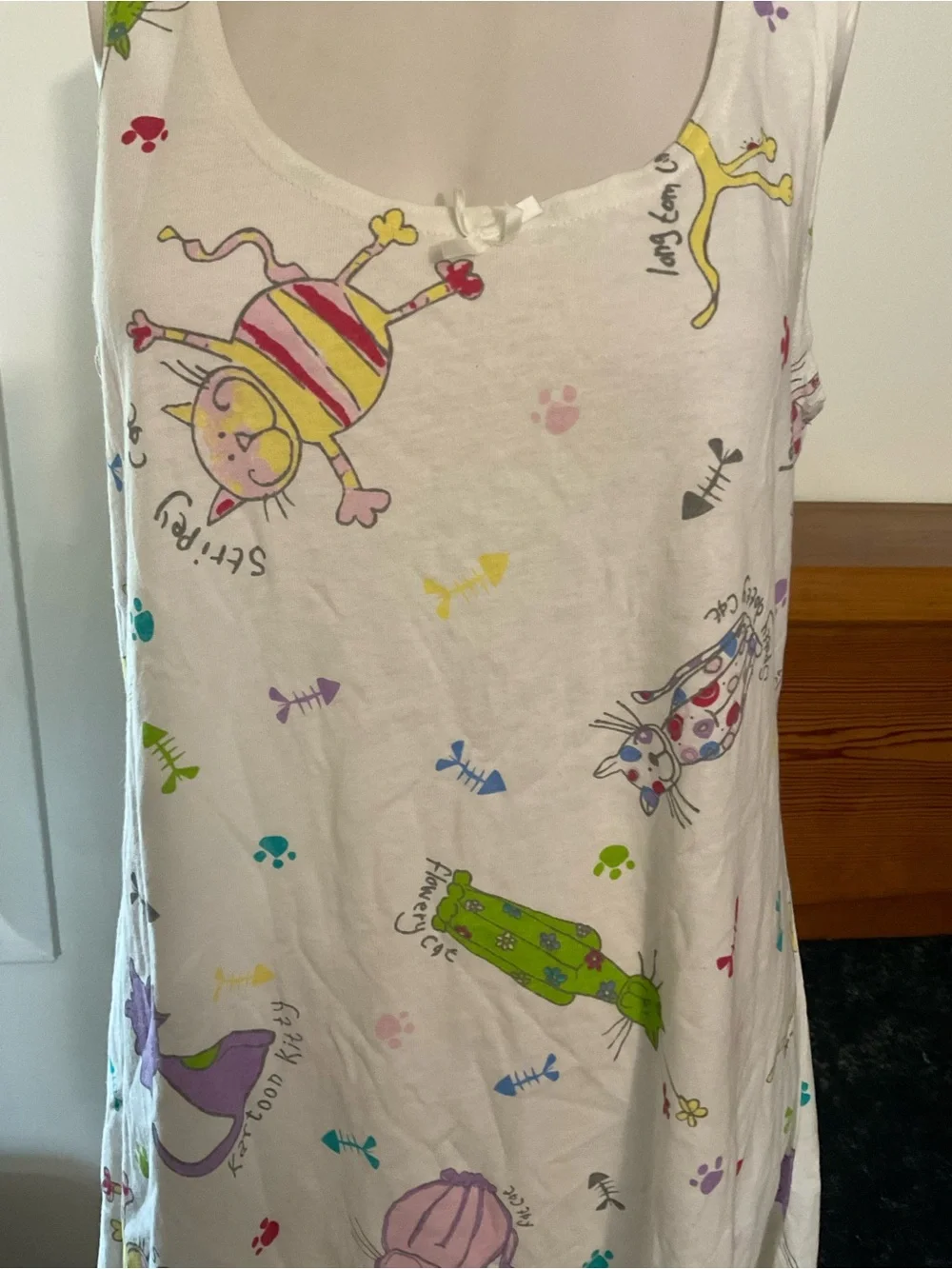 Vintage Canyon Group Cat Night Gown Size large